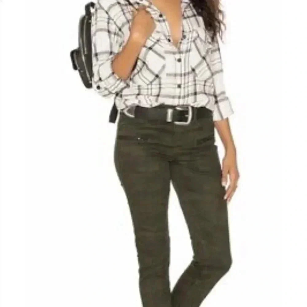 Sanctuary denim ace utility skinny jeans camouflage‎ camo